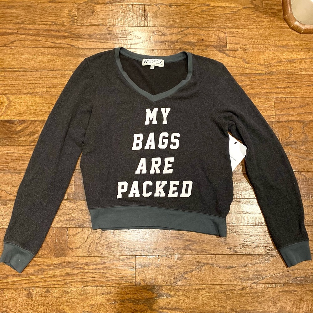 Wild fox sweatshirt size xs